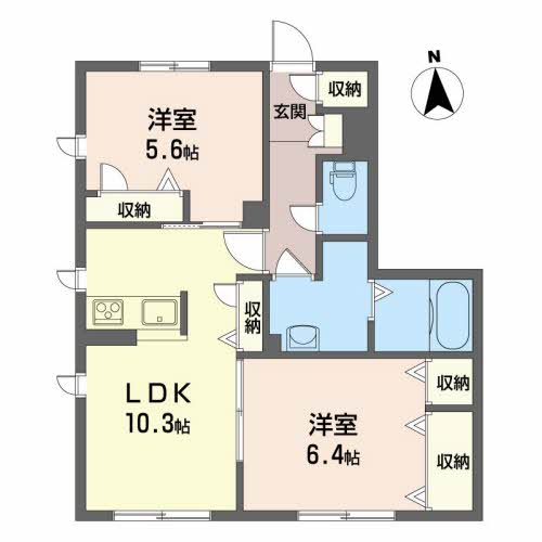 シャーメゾン西大野102-2