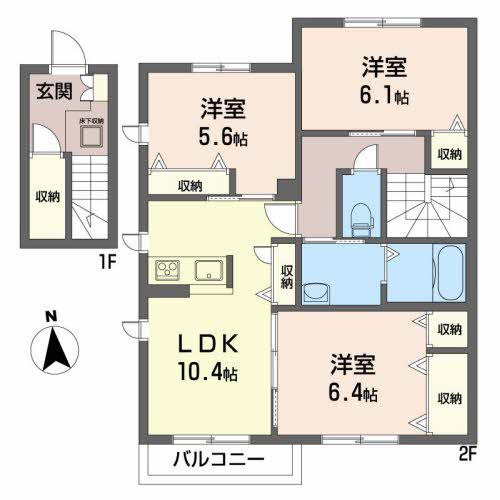 シャーメゾン西大野206-2