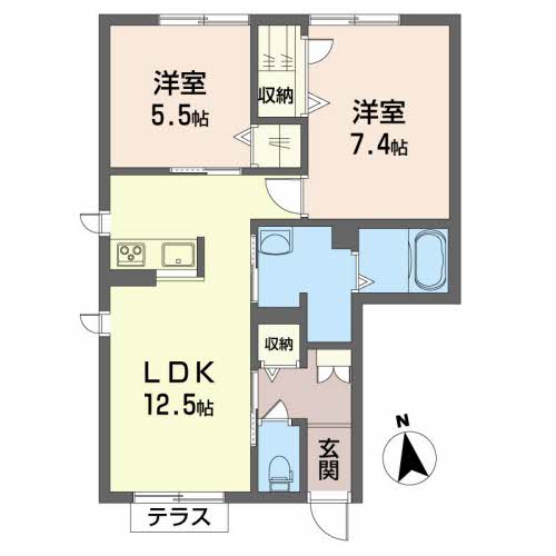 シャーメゾン奥野101-2