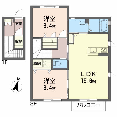 安齋ハイツⅢ201-2