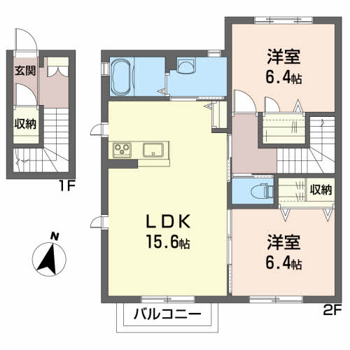安齋ハイツⅢ202-2