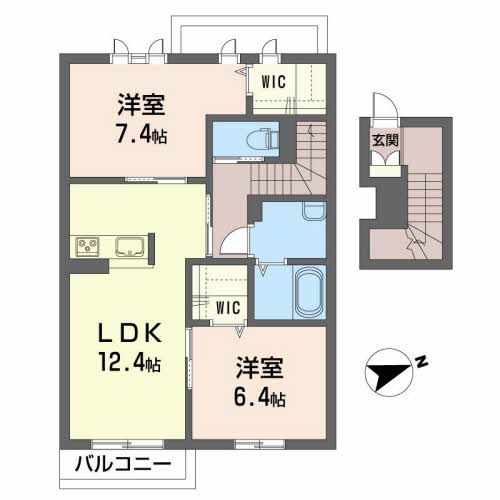 シャーメゾン安達ヶ原Ａ棟 A205号-16