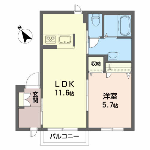 アップルヒルズＣ 101号-16