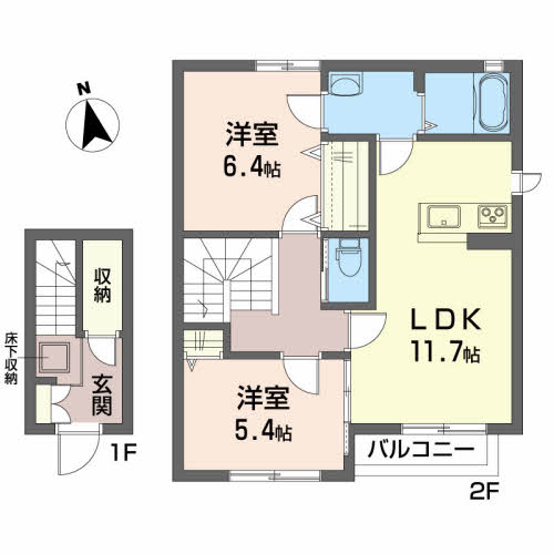 シャーメゾン　リアン 201号-6