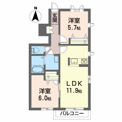 シャーメゾンアネシス 103号-2