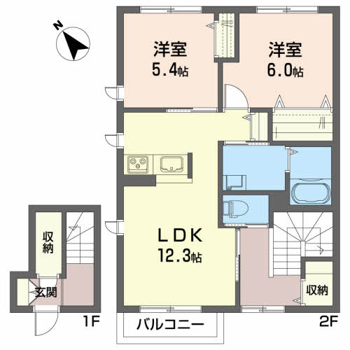 シャーメゾン菅谷台Ⅶ 201号-3