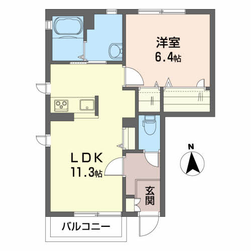 シャーメゾンカスケードⅢ 101号-13