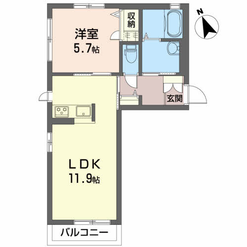 メゾン　ド　コンフォール　Ⅰ103-2