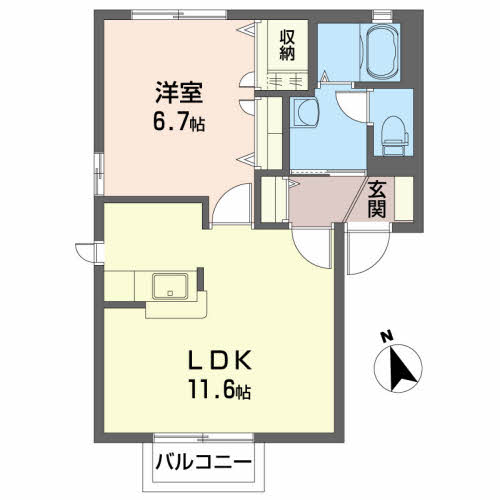 ガーデンコート壱番館 201号-4