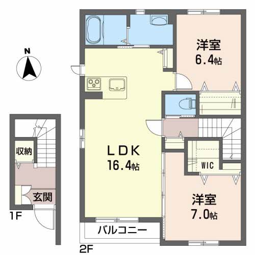 シャーメゾン・ヴィレッタＢ B201号-12