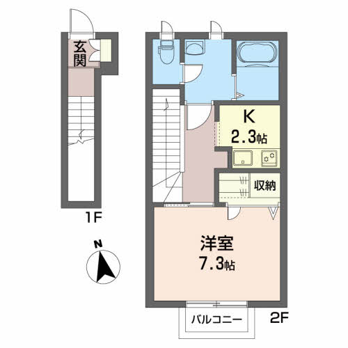 センツァ・フィーネ鵜住居　Ｄ206-2
