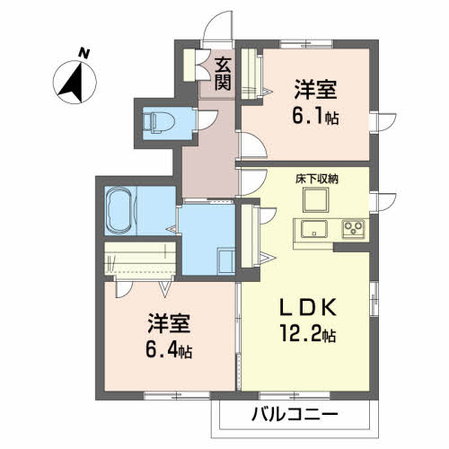 シャーメゾン白樺Ａ A102号-16