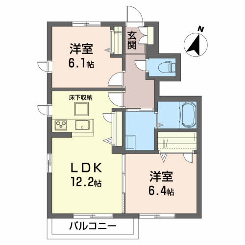 シャーメゾン白樺A A101号-16