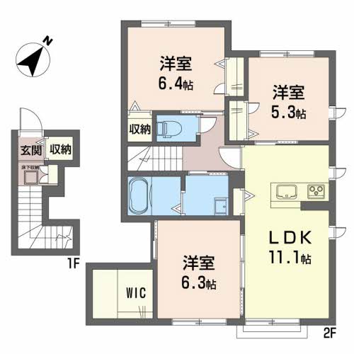 当社管理】シャーメゾン セイナ 201号室（青森県青森市） - 積水ハウス