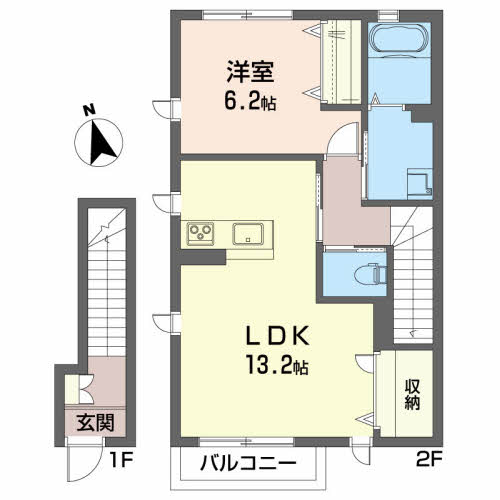 メゾンリーブルB B201号-14
