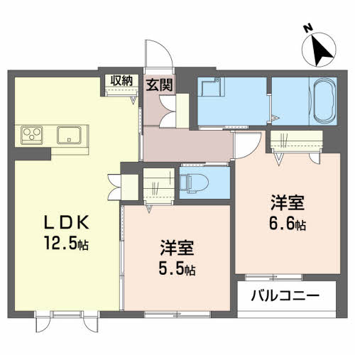 シャーメゾンリフージョ 202号-13