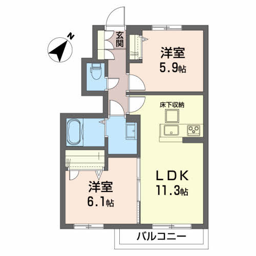カーサ　トリアネイB103-2