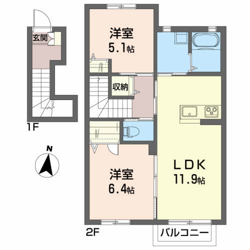 シャーメゾン幕内東 202号-15