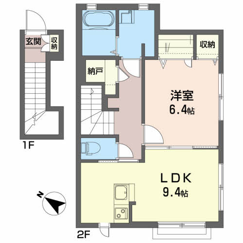 シャーメゾン ヴェッセル 201号-15