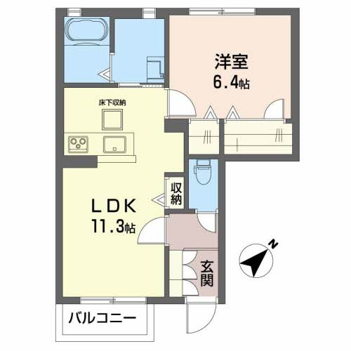 ヒルズコート田中102-2