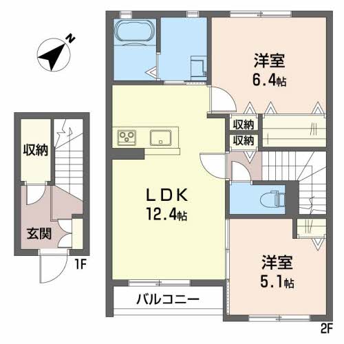 ヒルズコート田中 202号-13