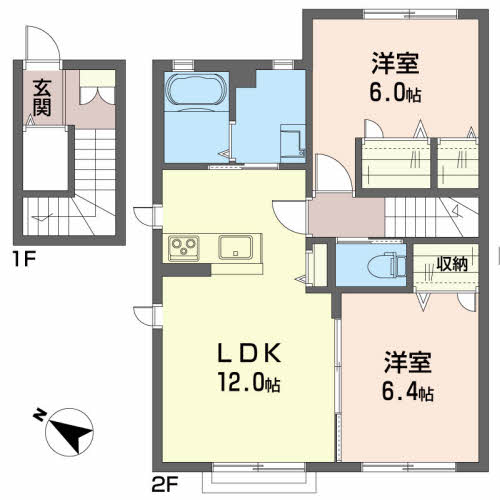 シャーメゾン　ラポール 202号-16