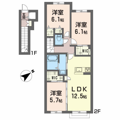 シャーメゾン　ピュルネ 202号-4