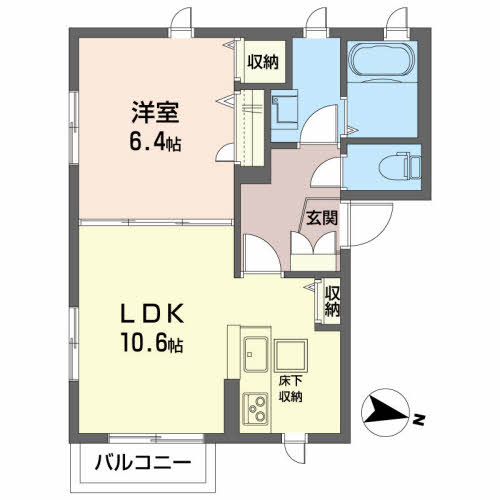 セゾン フルールⅧ 101号-12