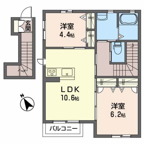 シャーメゾンＫＥＩⅠ201-2