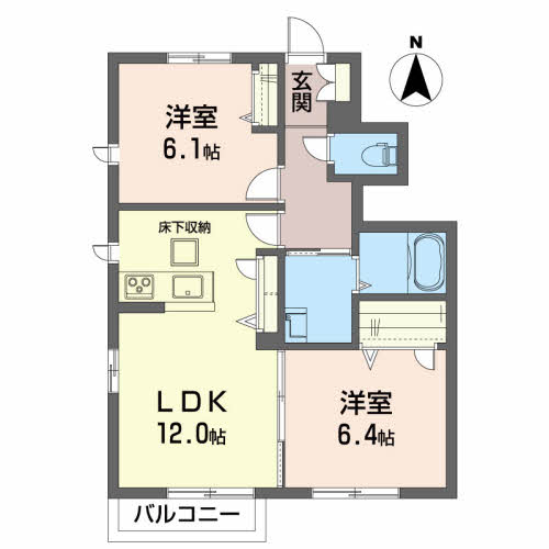 シャーメゾン白鳥A A101号-3