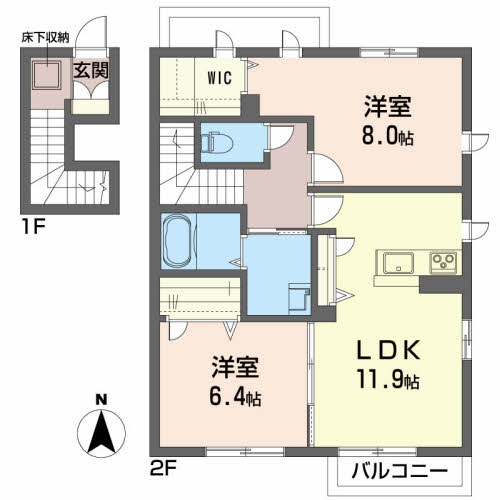 シャーメゾン白鳥Ｃ C202号-3