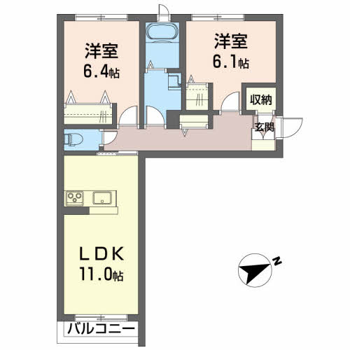 シャーメゾン　グランチェスタ 205号-16