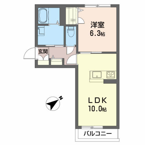 シャーメゾン　グランデージⅠ 206号-16