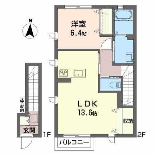 シャーメゾンフェリス 201号-16