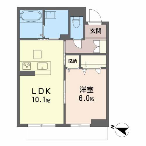 グランカーサ長町 102号-5