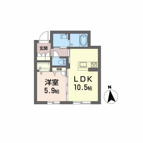 シュエットメゾン弐番館 C103号-16