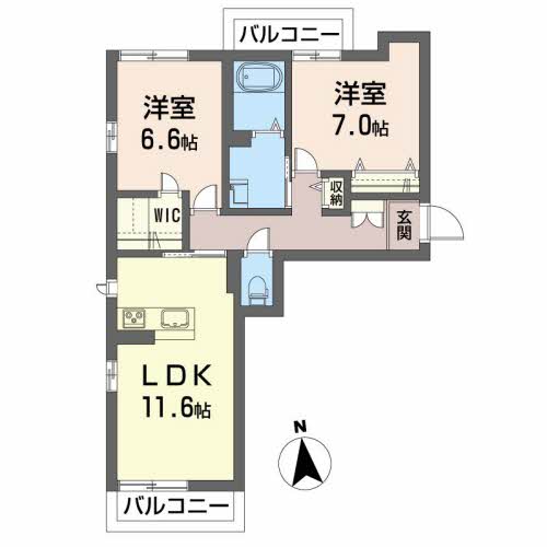 シュエットメゾン弐番館 C301号-6