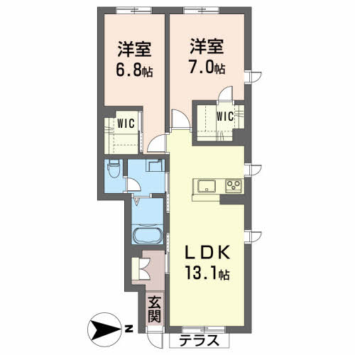 シャーメゾン　ベル　ソレイユ 105号-14