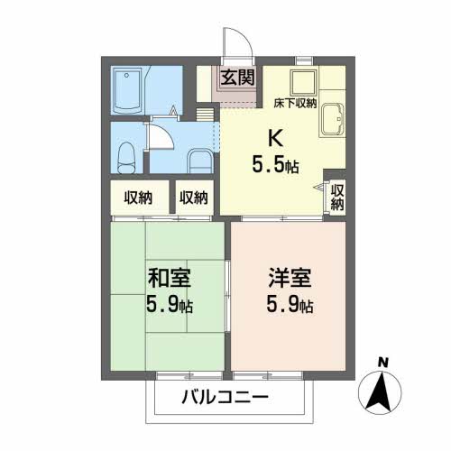 メゾンパークスⅧ 105号-2