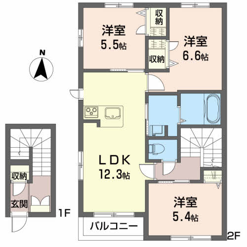 リラフォート富貴 201号-16