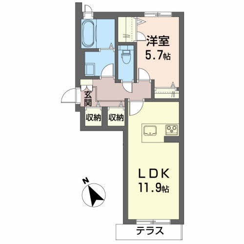ベレオ伊賀河原 105号-16