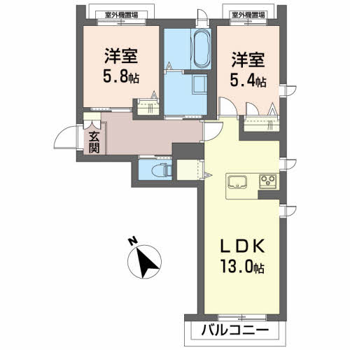ベレオ伊賀河原 301号-16