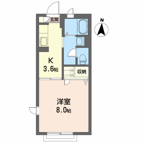シャーメゾン才天　Ａ 203号-2