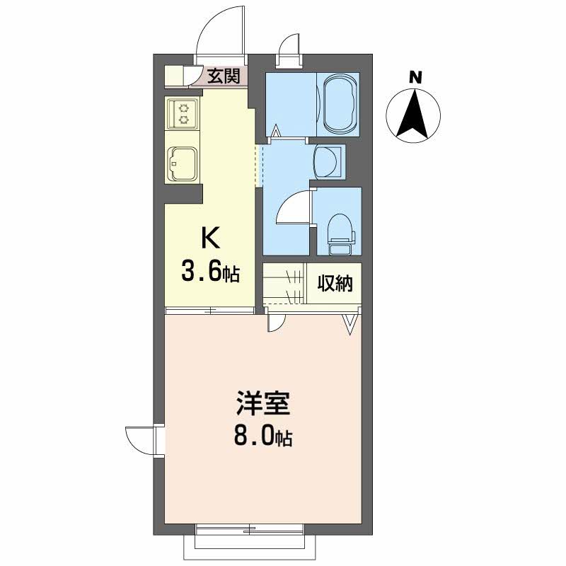 シャーメゾン才天 A 203号-16