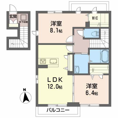 シャーメゾン下原 201号-16