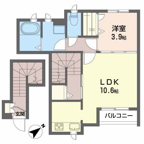 シャーメゾン国見２丁目202-2