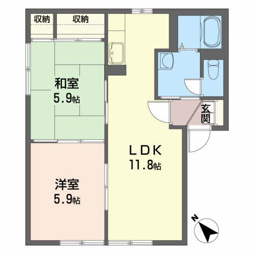 ドリームメッセねぎしＡ A101号-5