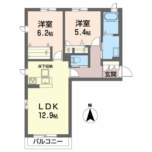 シャーメゾン薬師堂Ⅱ 201号-16