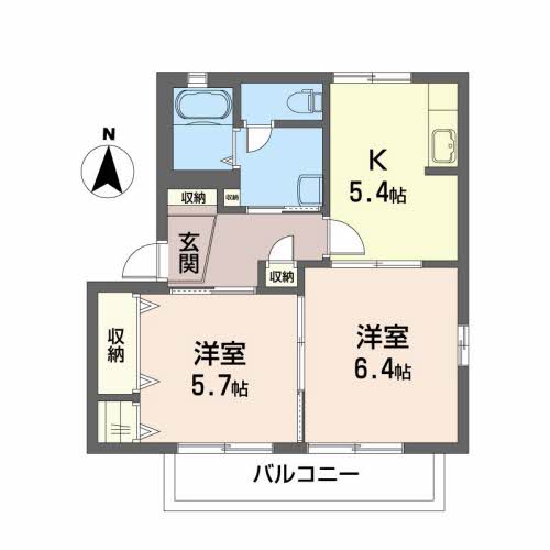シャーメゾン原Ｂ 201号-4