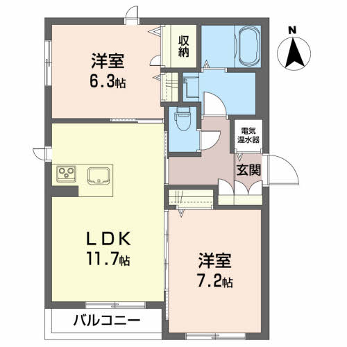 プロヌーブ不来方Ⅱ 102号-16